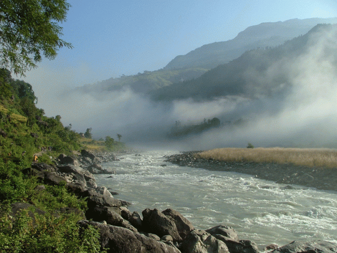 Nepal Gandaki River