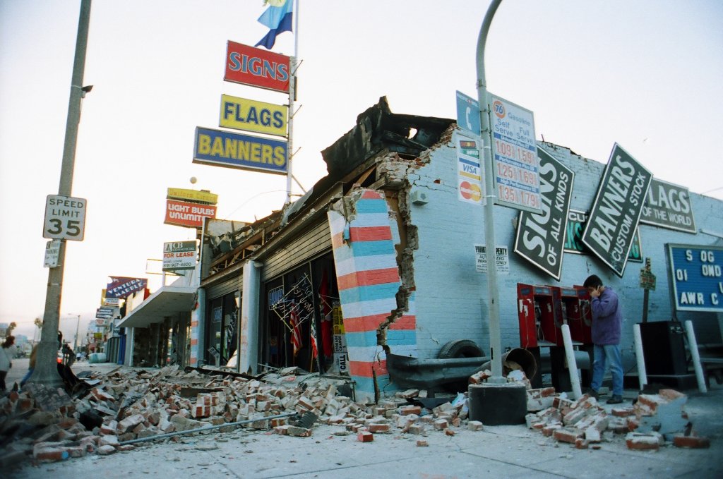 Northridge earthquake in LA