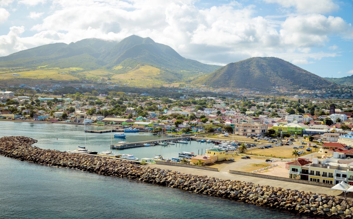 Port Zante On St. Kitts Island