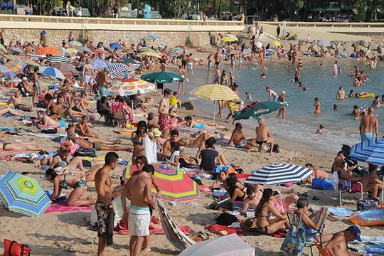 St. Tropez beach