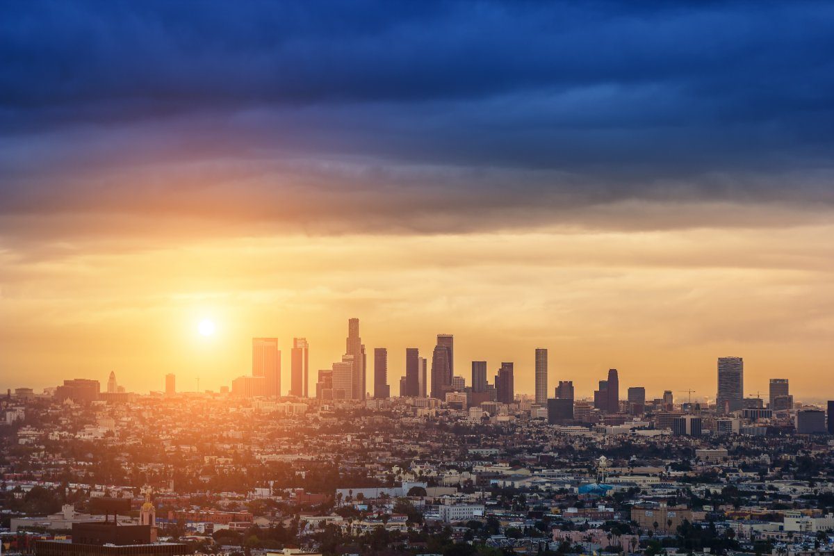 Sunrise Over Los Angeles