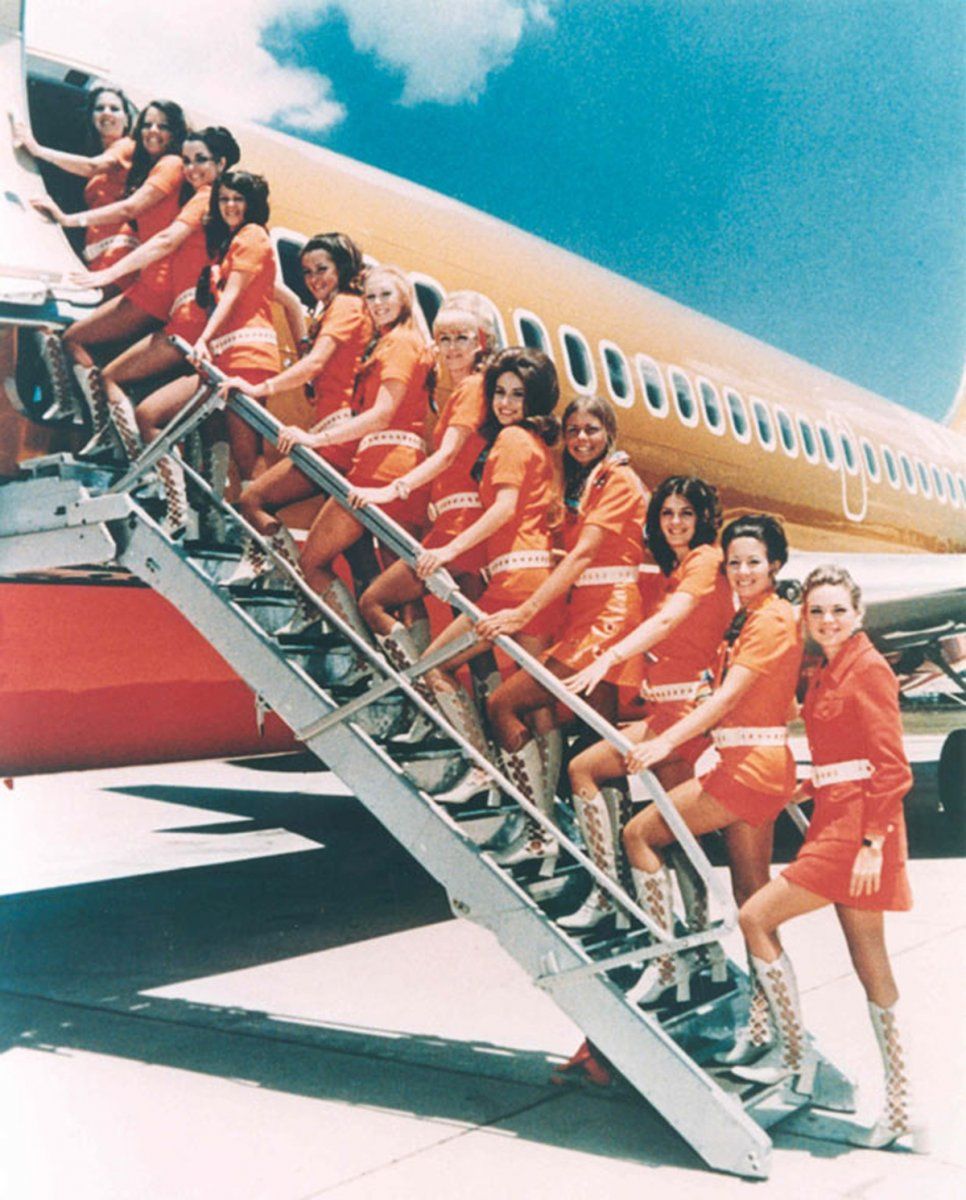 60s flight attendants