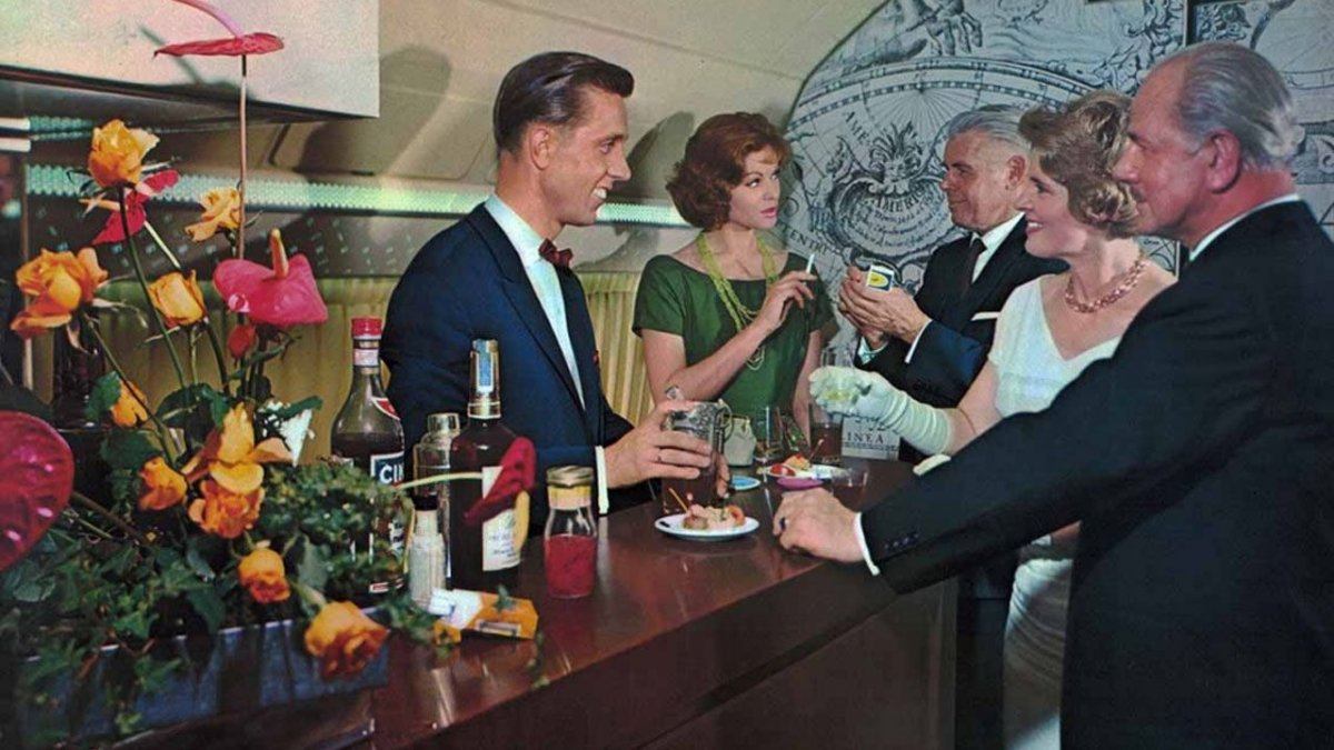 airplane bar