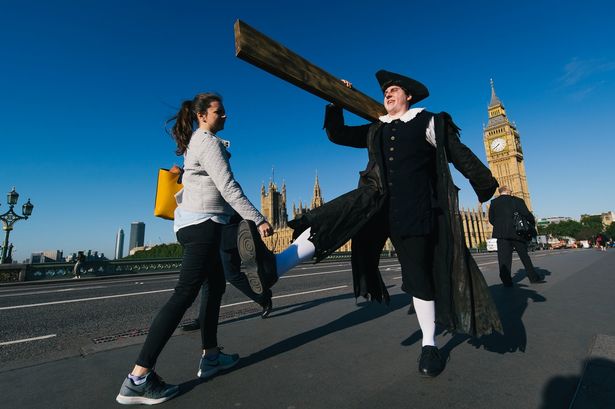 carrying a plank
