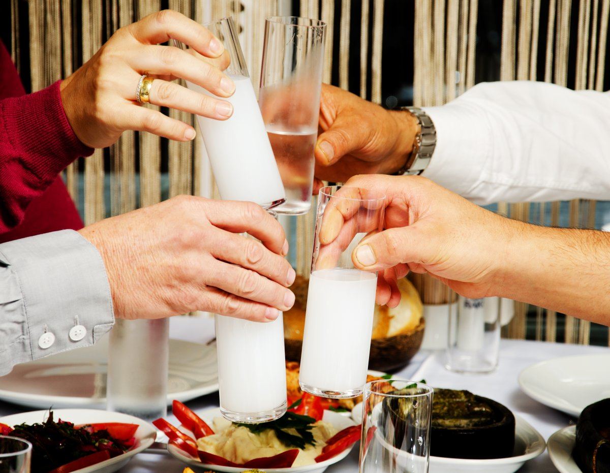 Cheers - Clink Ouzo Glasses
