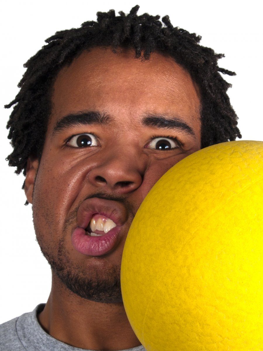 Dodgeball Player Getting Hit On The Face
