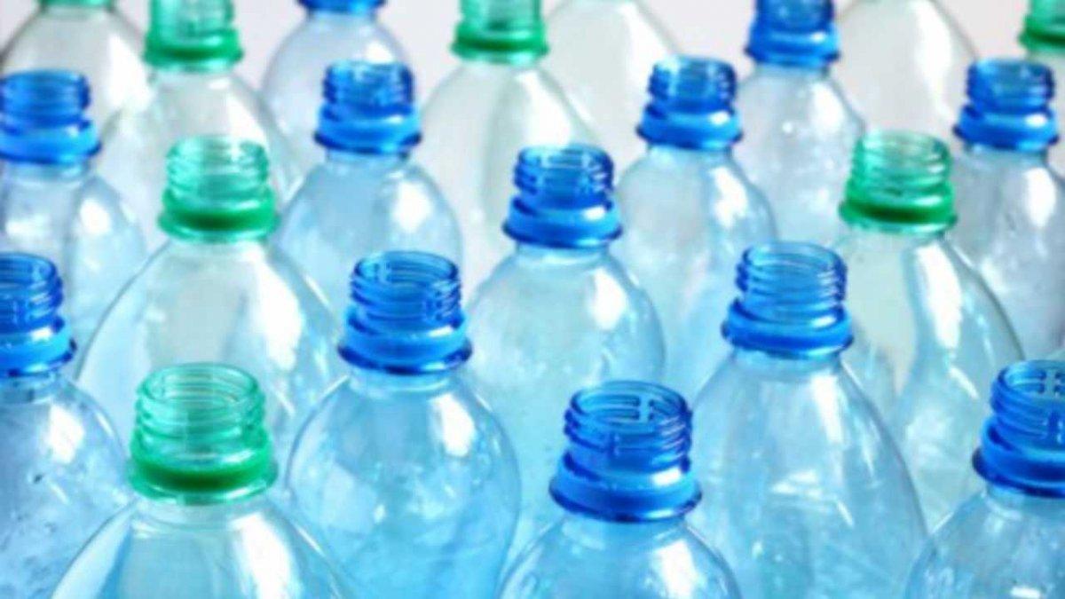 Empty water bottle