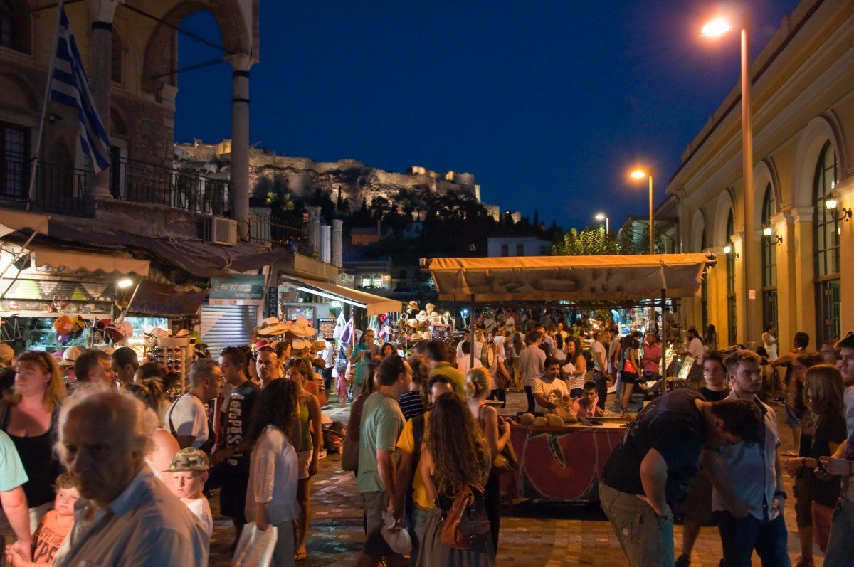 Historical Neighborhood Of Athens
