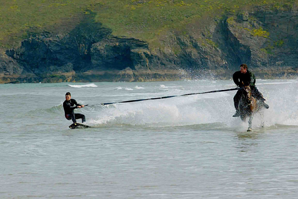 Horse surfing