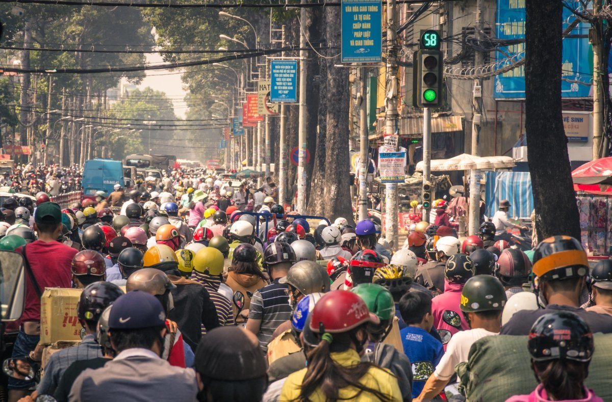 Vietnam - Traffic Jam