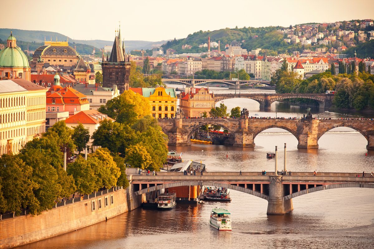 Bridges In Prague, Czech Republic