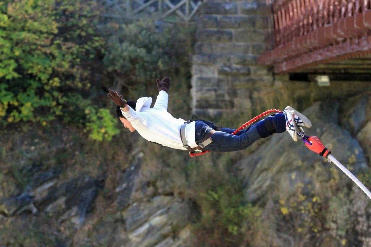 Bungy Jump In New Zealand