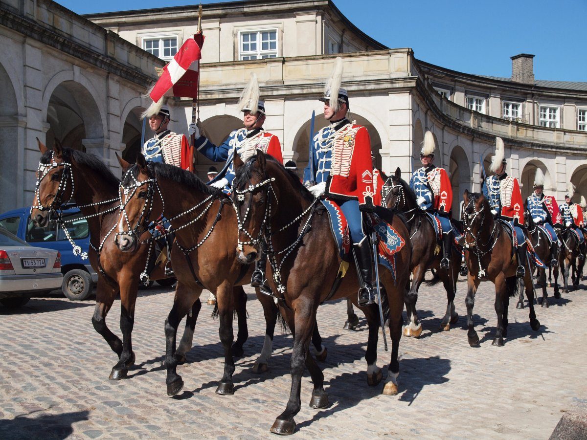 Danish Royal Military Guards Denmark In Copenhagen