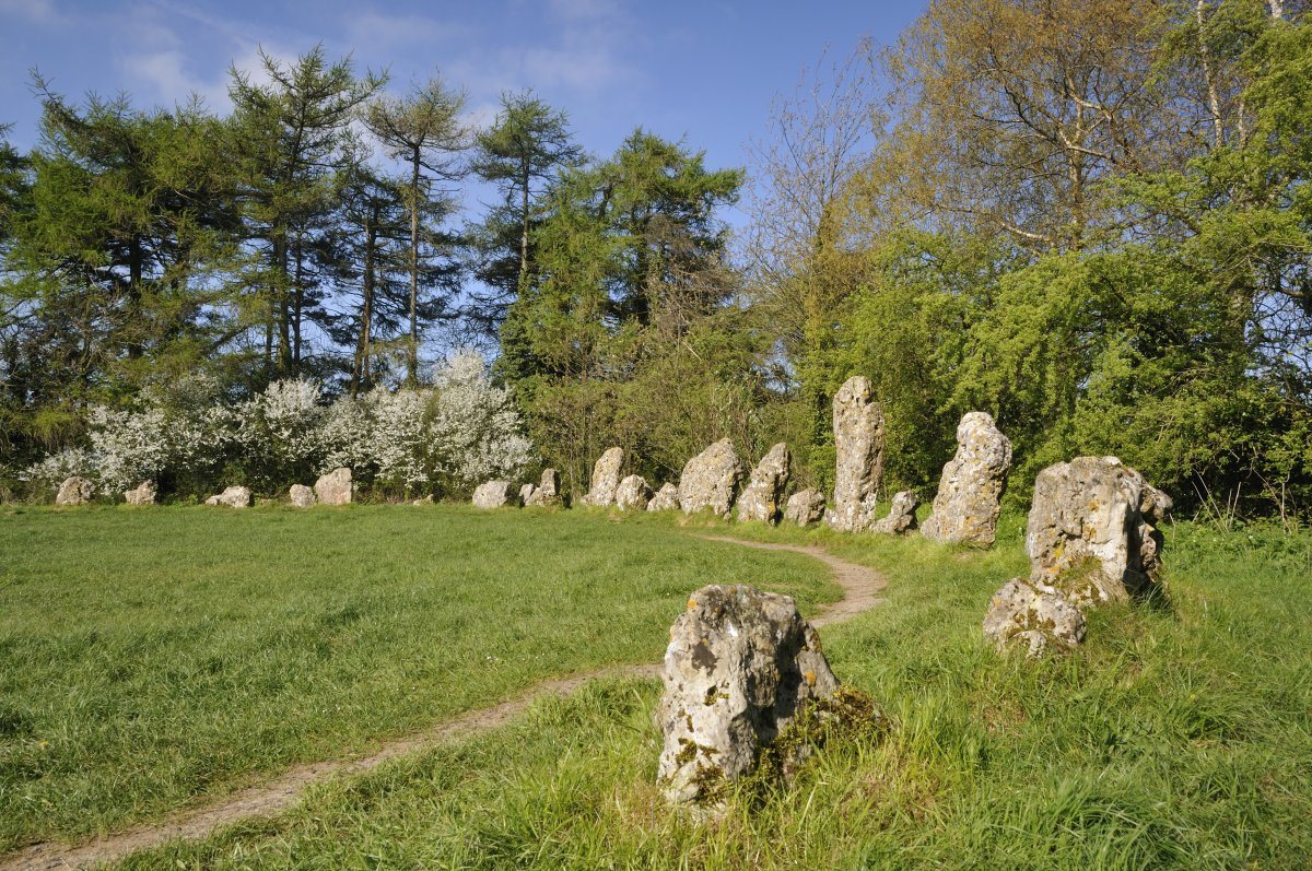 Kings Men Neolithic Stone Circle, Rollright Stones