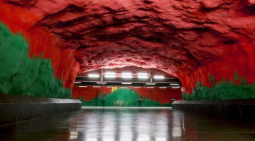 metro station Stockholm