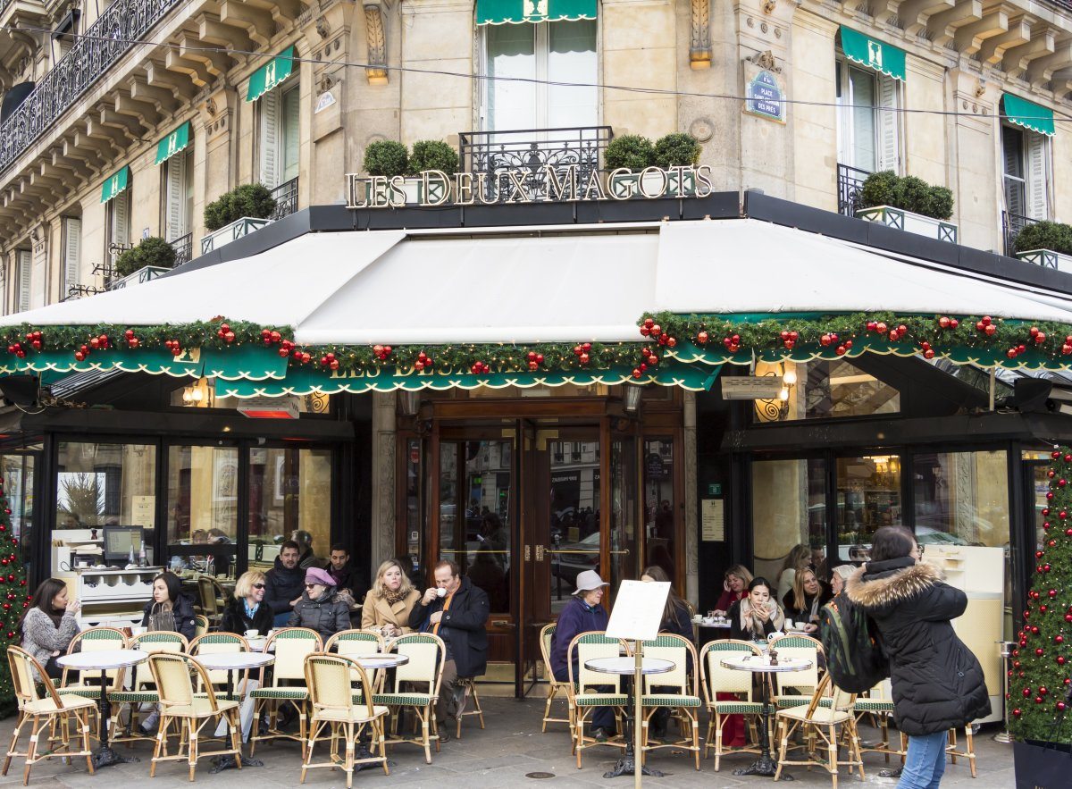 Paris, France Les Deux Magots
