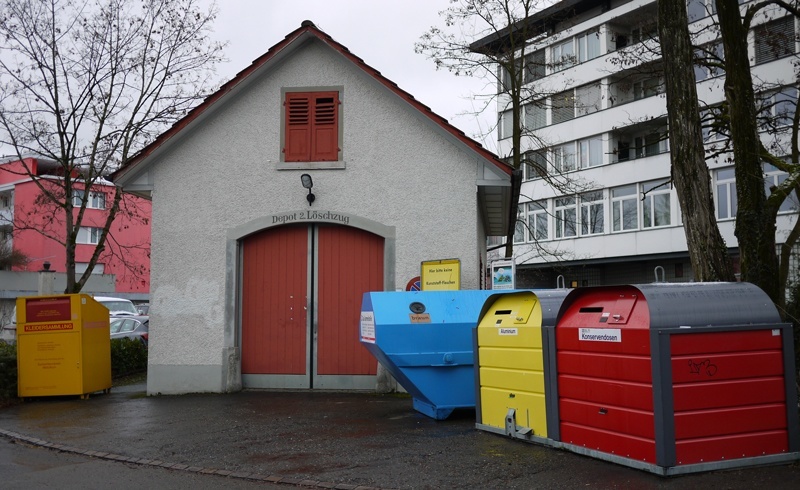 Recyling bins