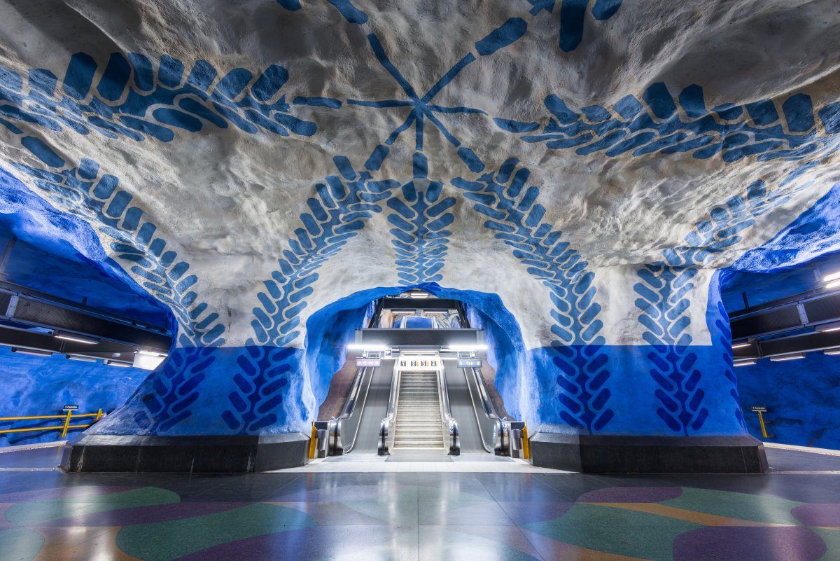 Subway In Stockholm, Sweden