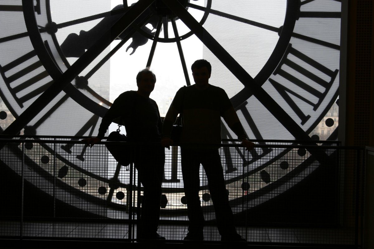 The Clock At The Musee d'Orsay