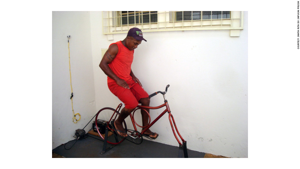Brazilian on bike