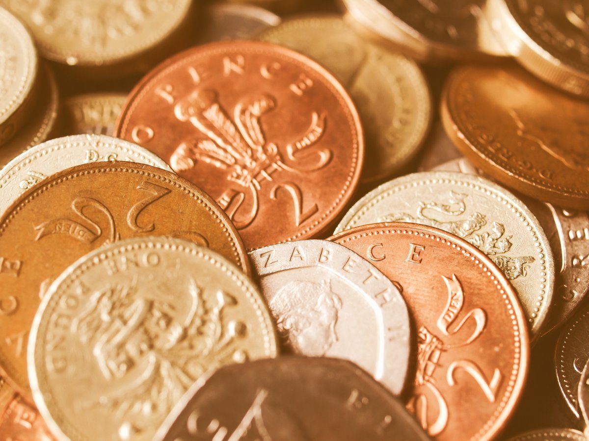 British Pounds Coins