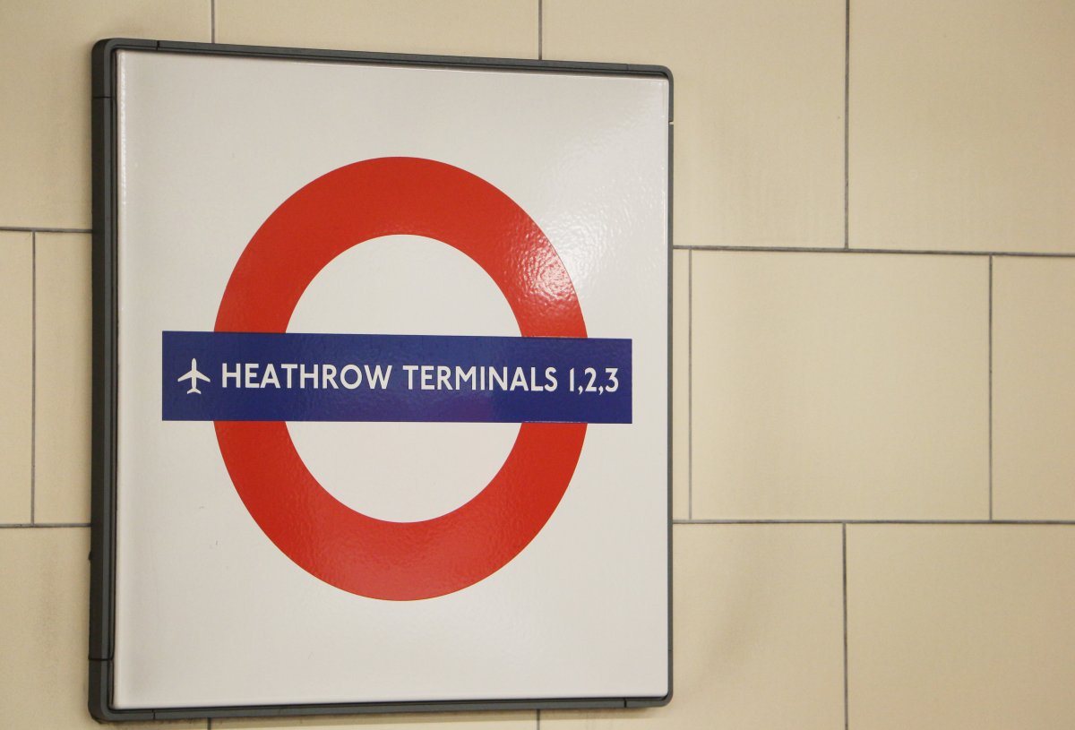 Heathrow sign