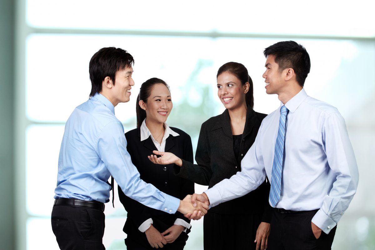 Men Shaking Hands