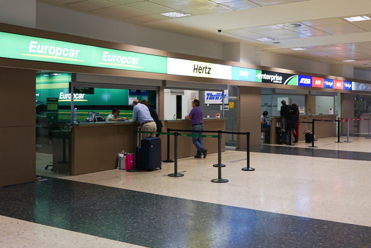 Rental Car Counter