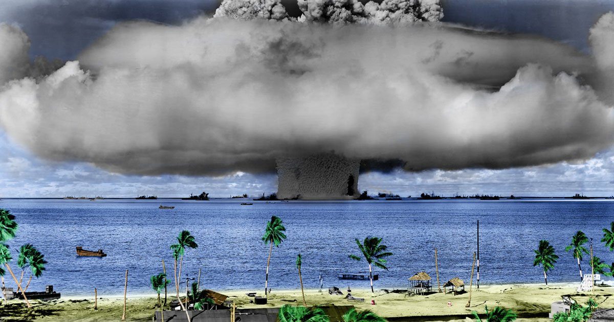 Bikini island nuclear tests