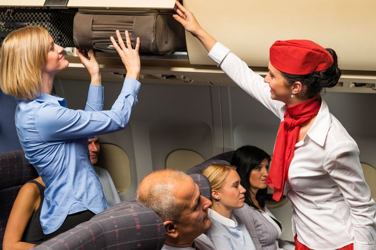 Friendly Flight Attendant