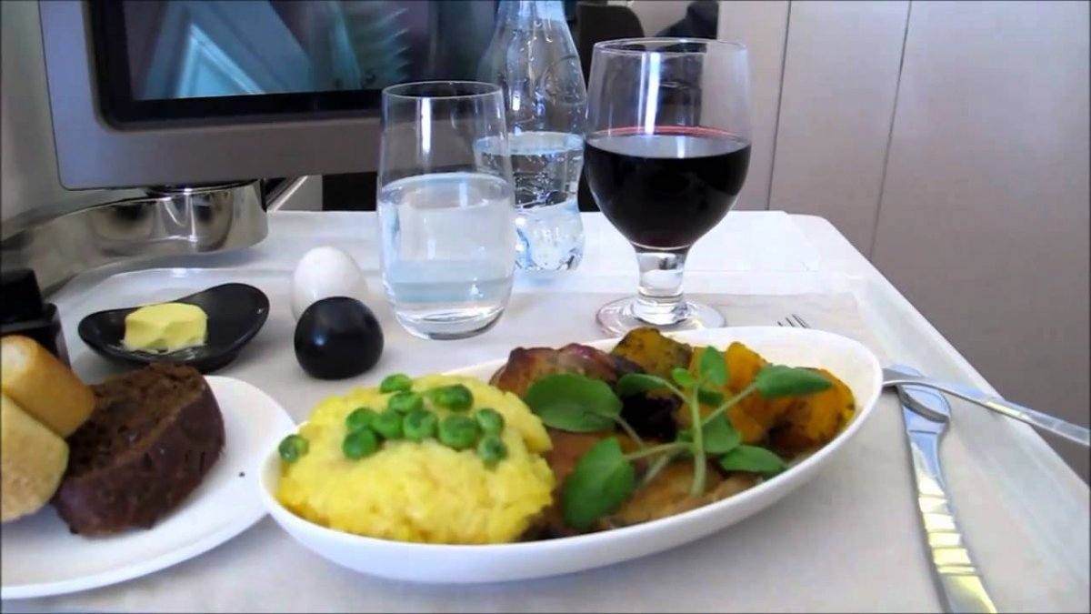 Air New Zealand food
