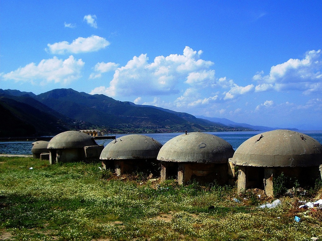 Albanian bunkers