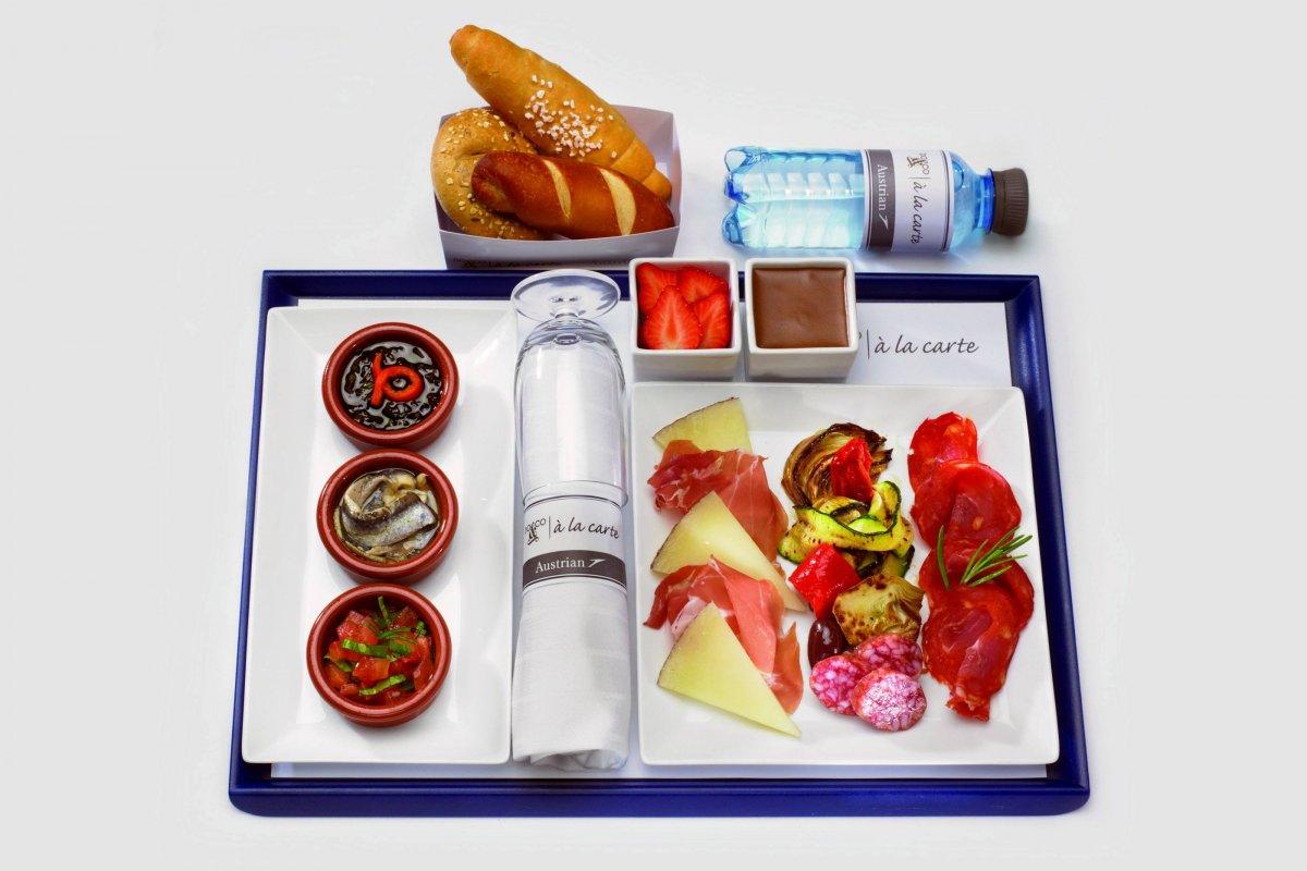Austrian Airline Meal