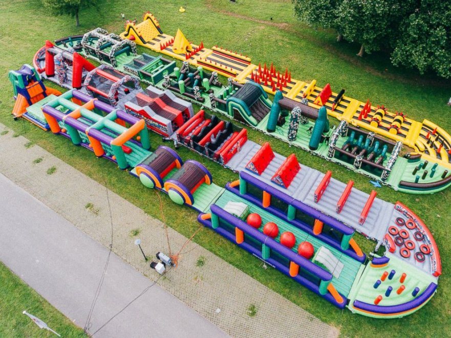 large bouncy house