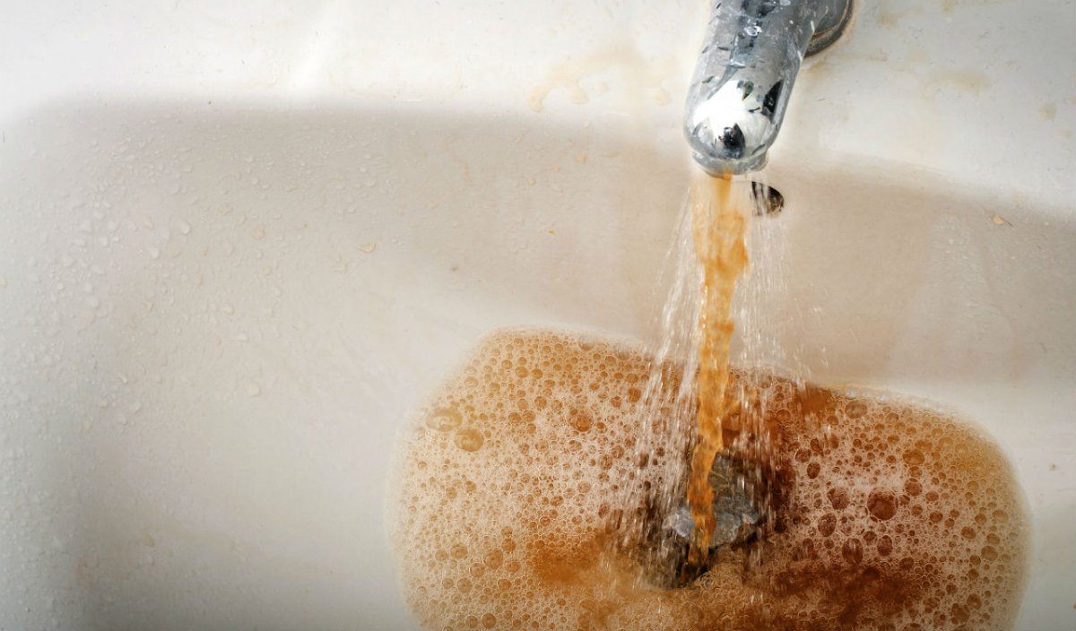 dirty water