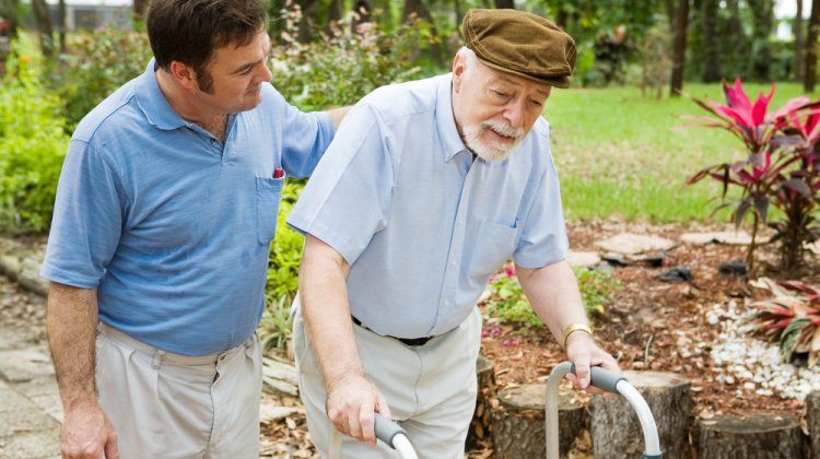 elderly travel companion