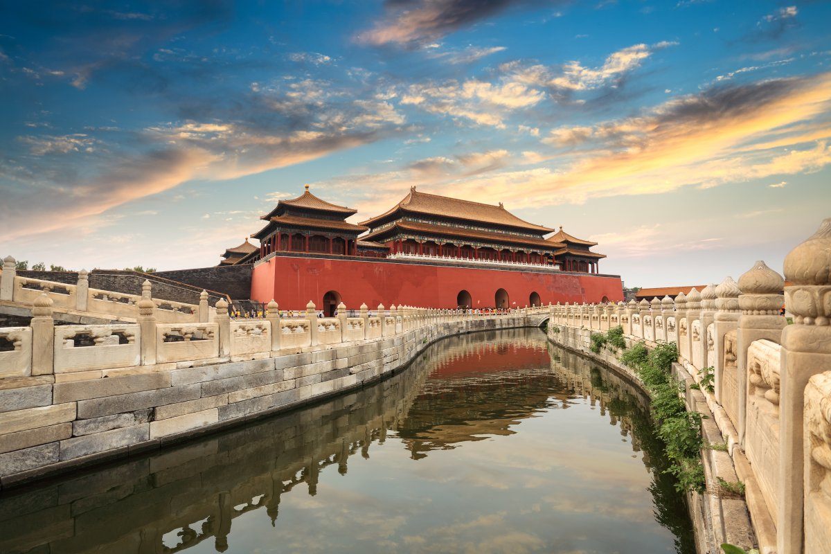 Forbidden City In Beijing,China