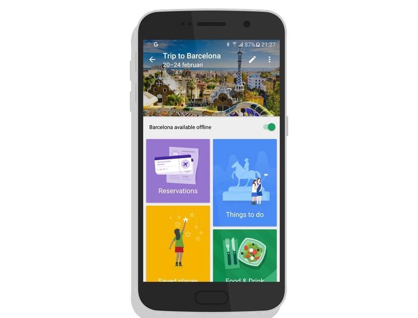 google trips