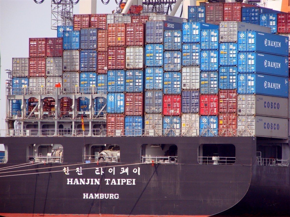 Hanjin containers