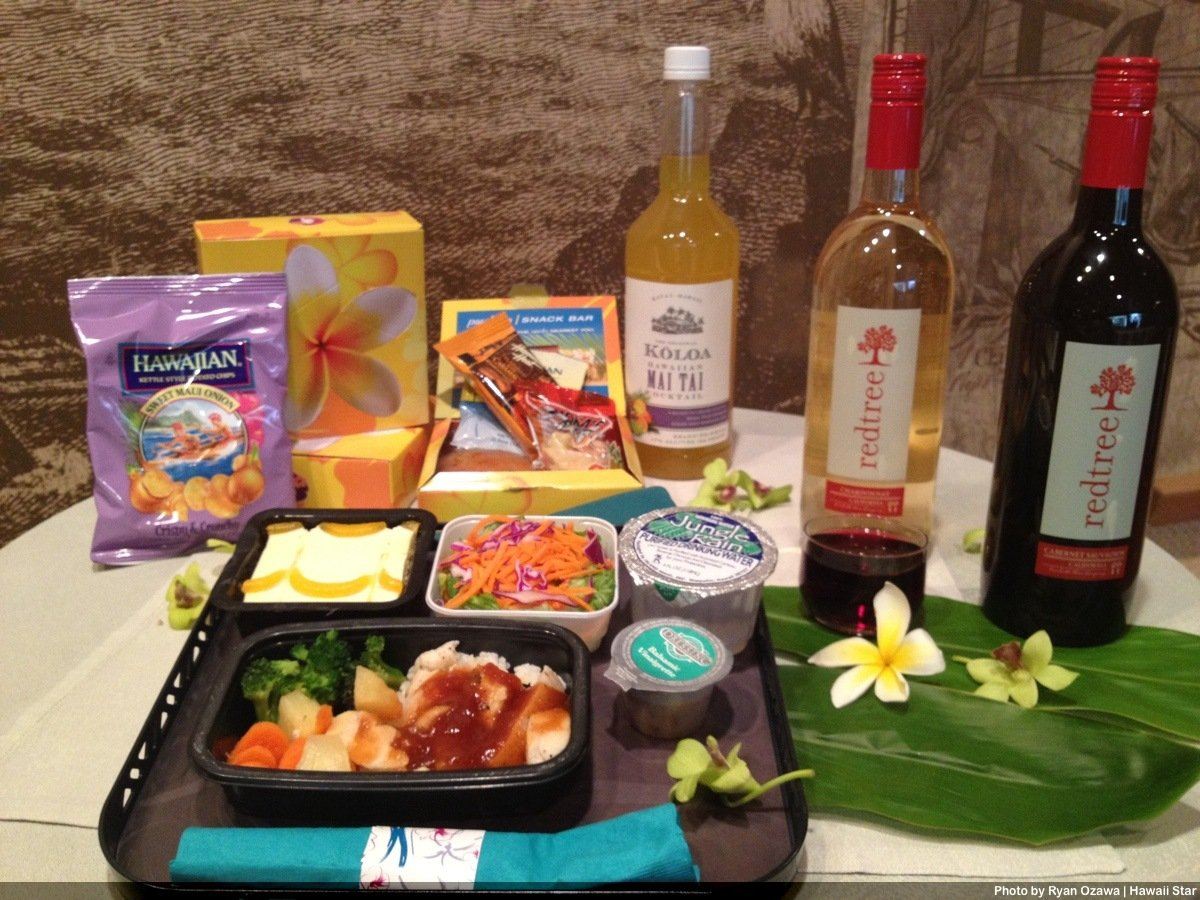 Hawaiian Airlines food