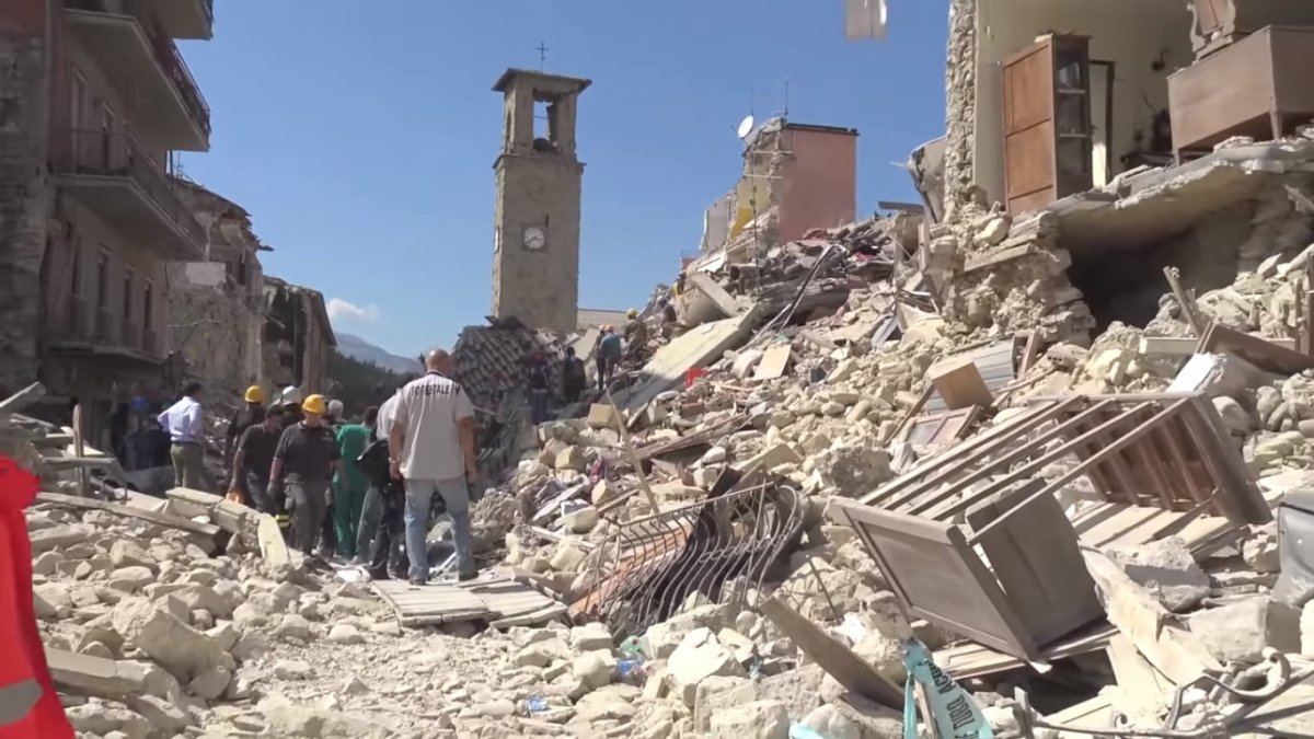 Italian earthquake