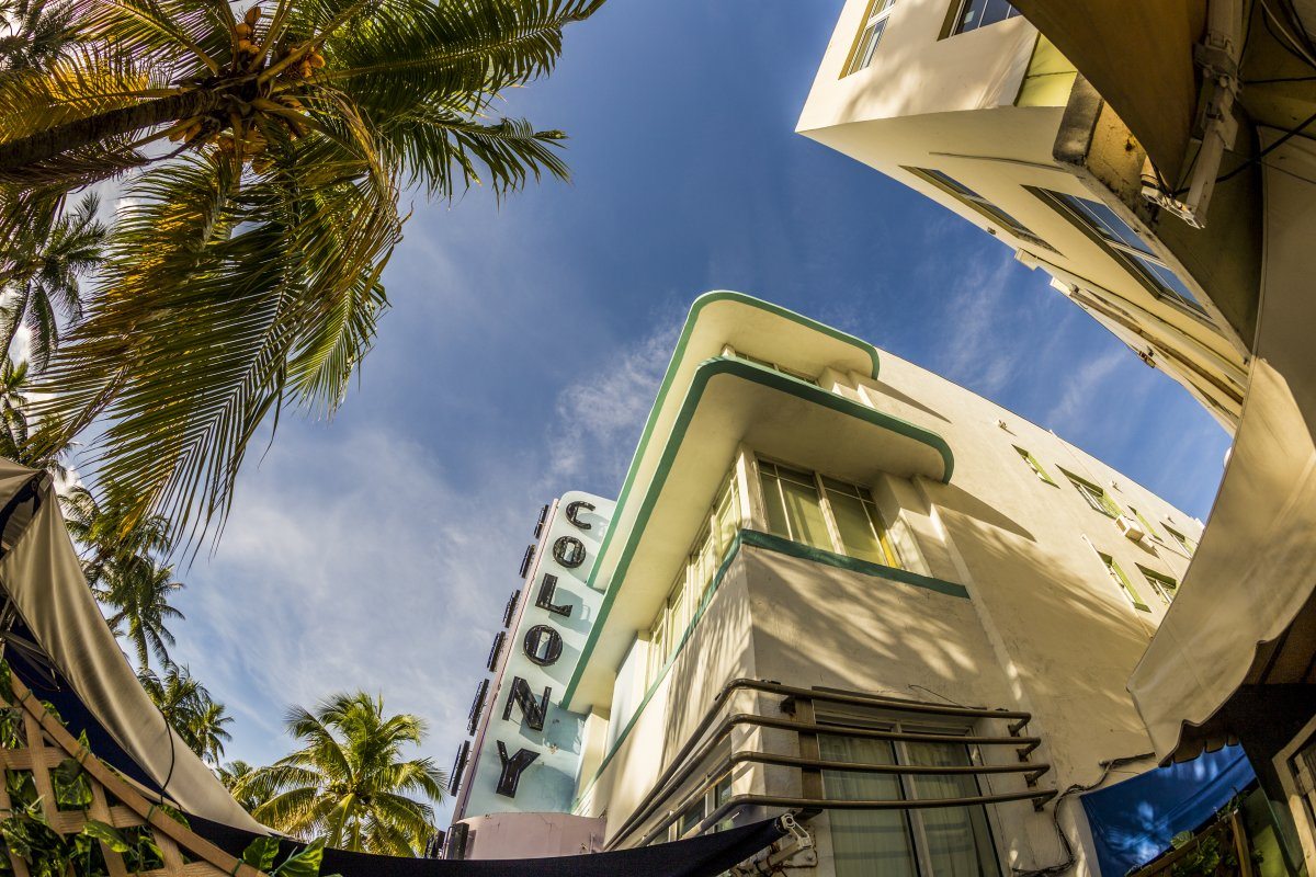 Miami, The Colony Hotel on Ocean Drive