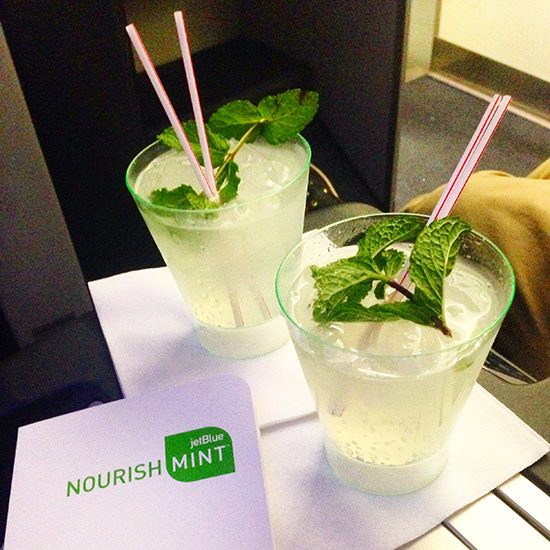 Mint drinks JetBlue