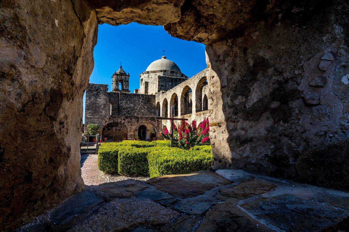 Old Mission in San Antonio, Texas,