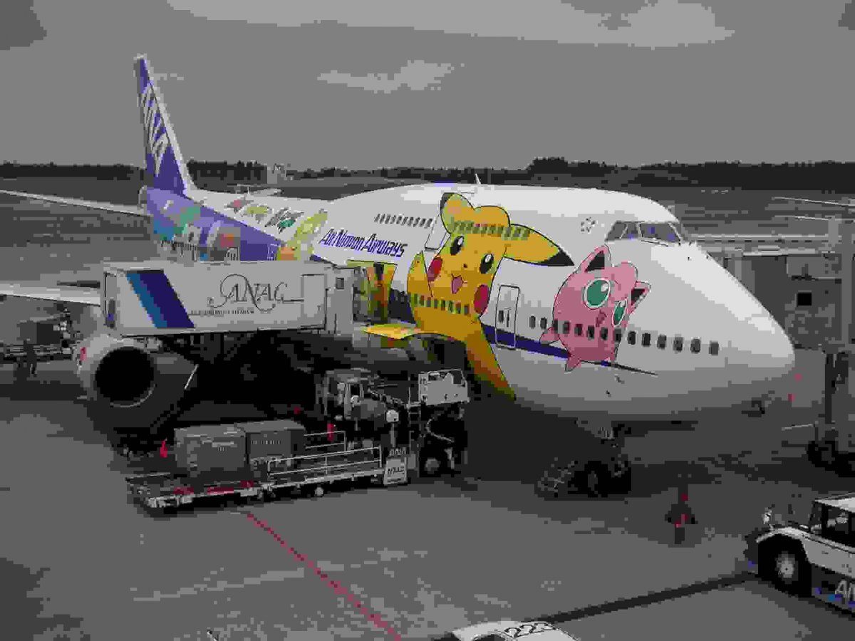 Pokemon plane