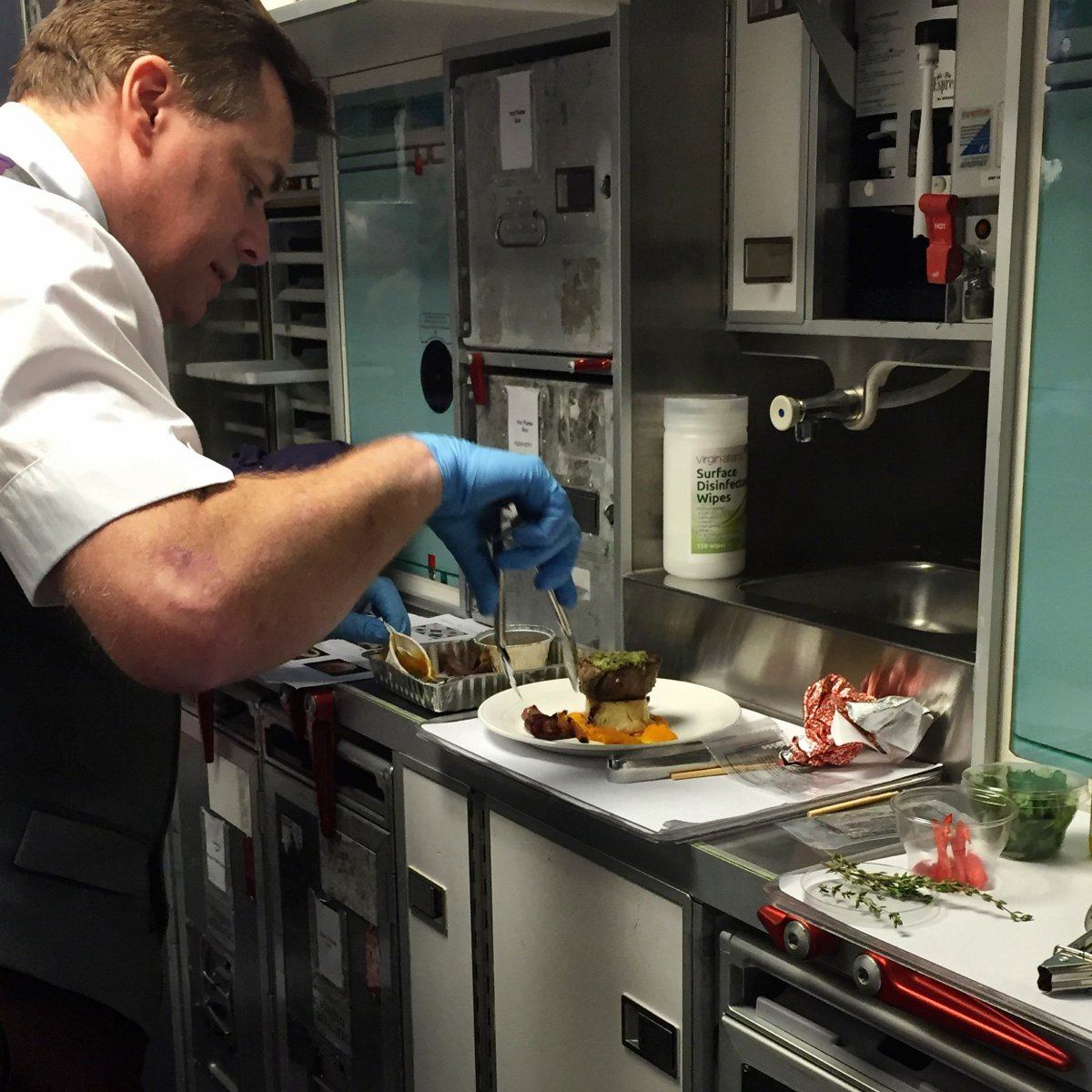Virgin Atlantic food