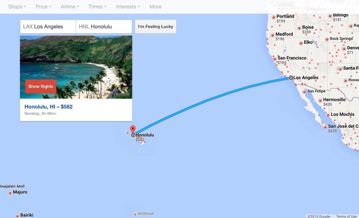 google flights