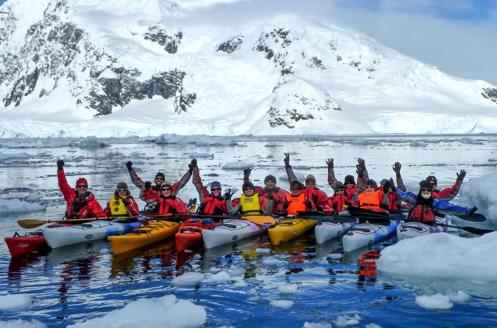 kayaking in antarctica