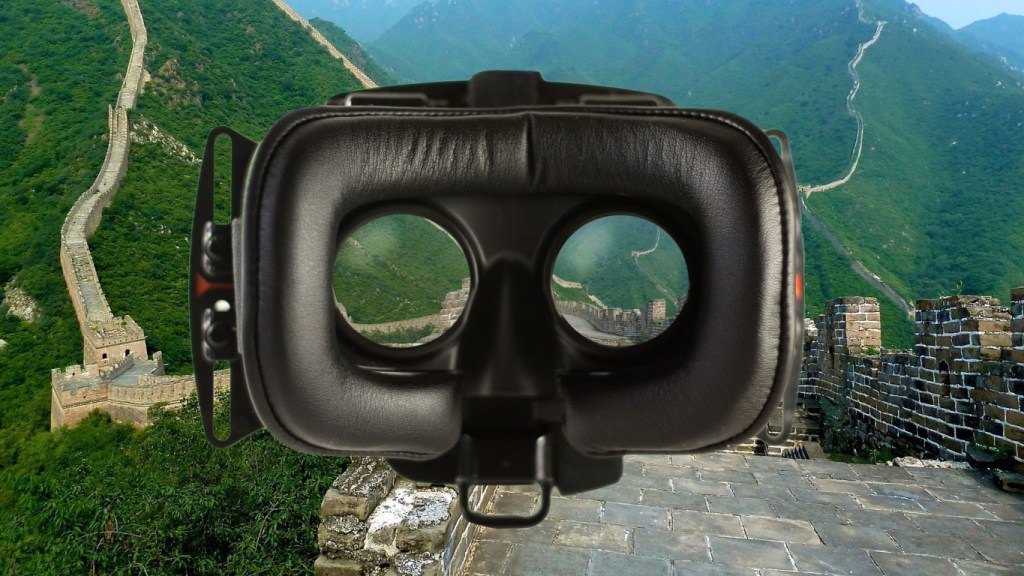VR at the great wall