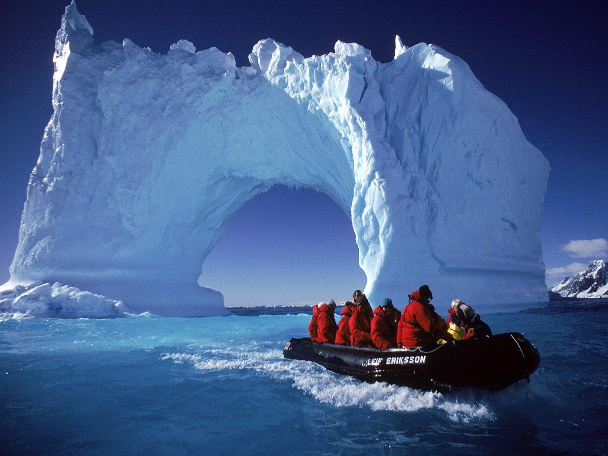 zodiac in antarctica